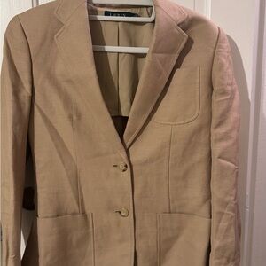Ralph Lauren Beige Women's Blazer